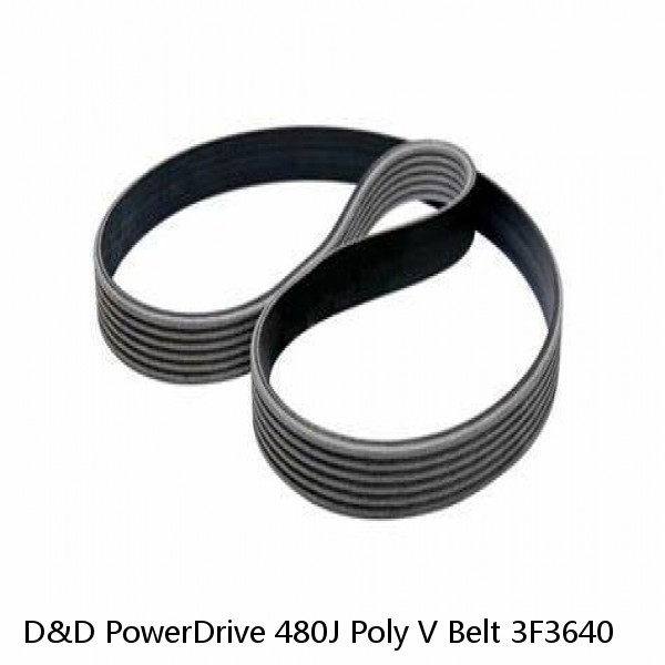 D&D PowerDrive 480J Poly V Belt 3F3640